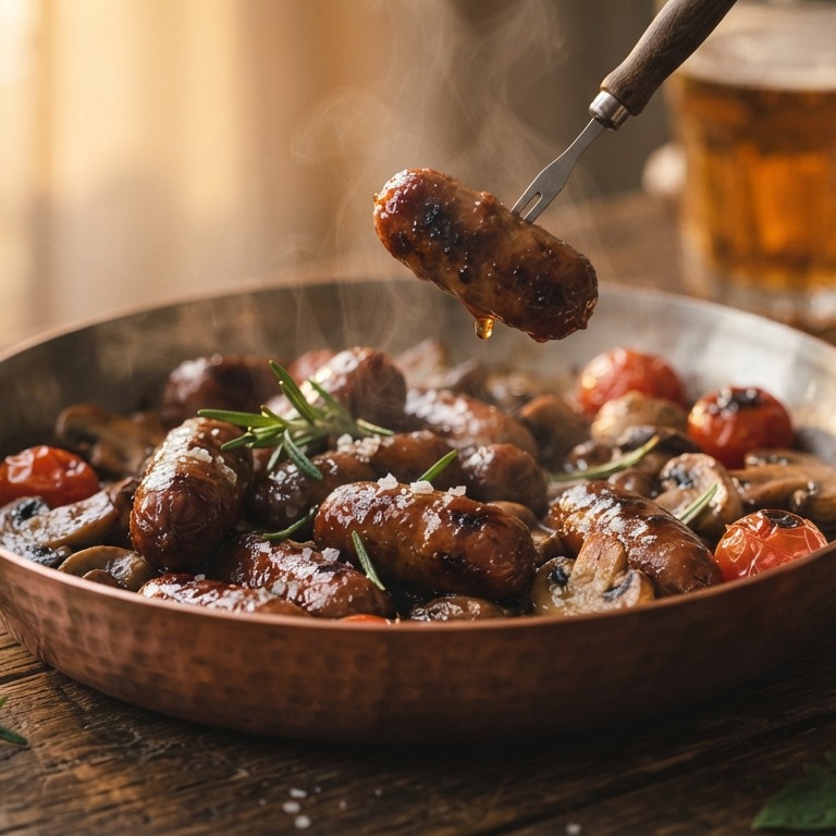 Bierworstjes recept