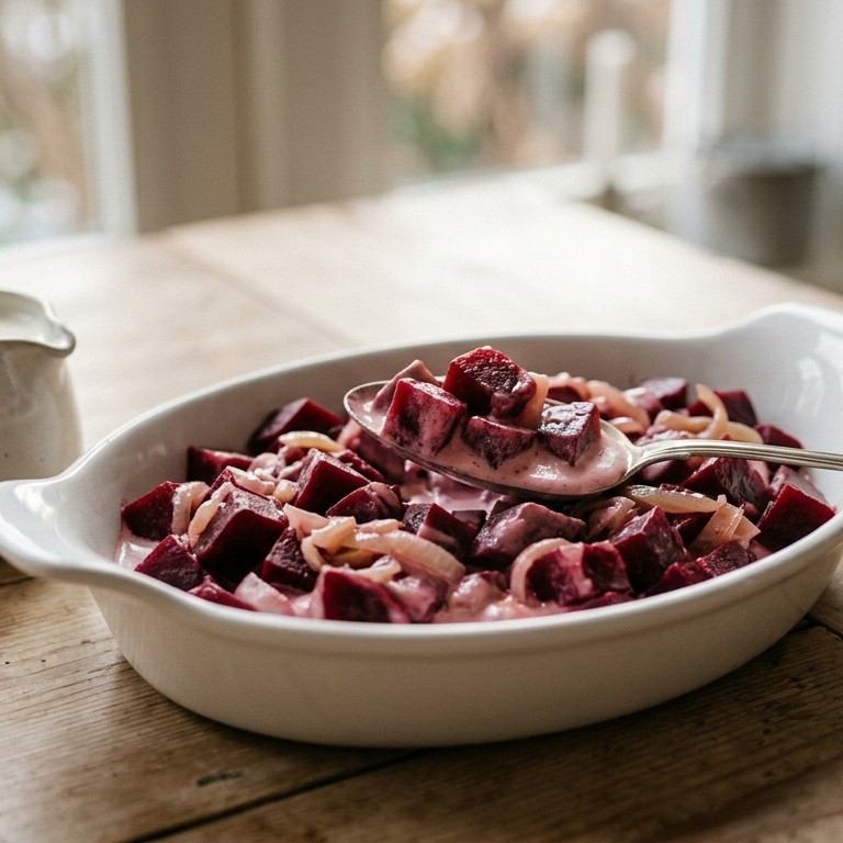 Bieten à la crème recept