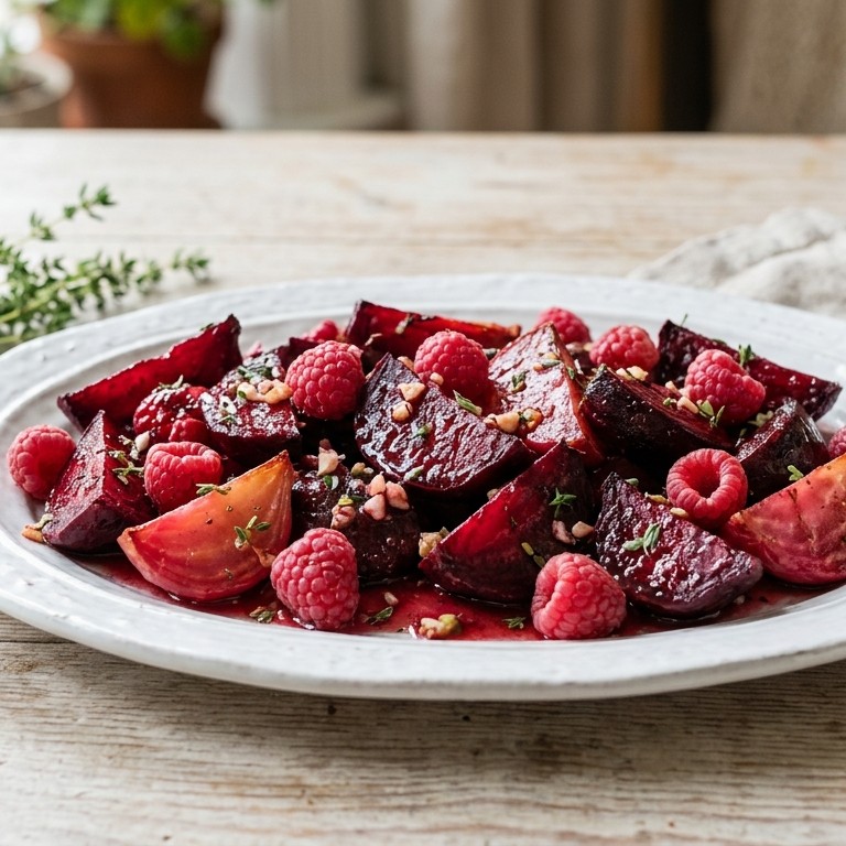 Bieten met frambozen recept
