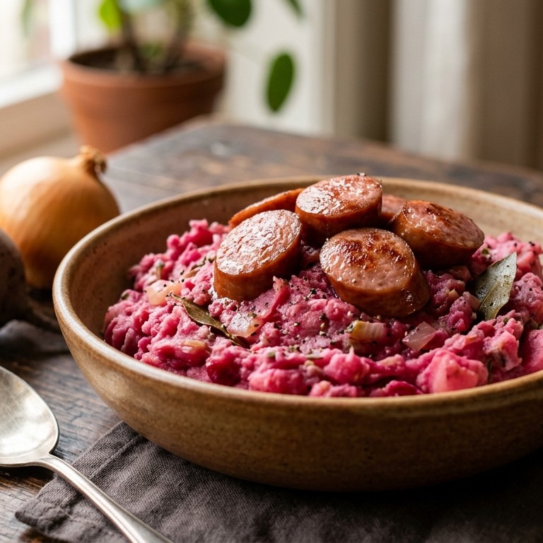 Bietenstamppot recept
