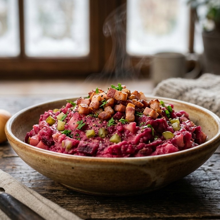 Bietenstamppot recept