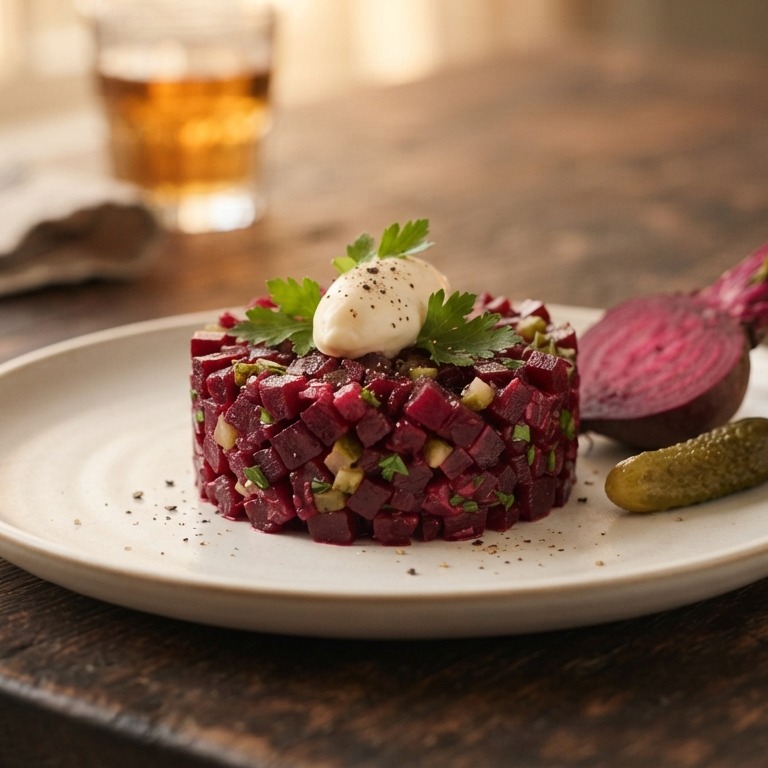 Bietentartaar recept