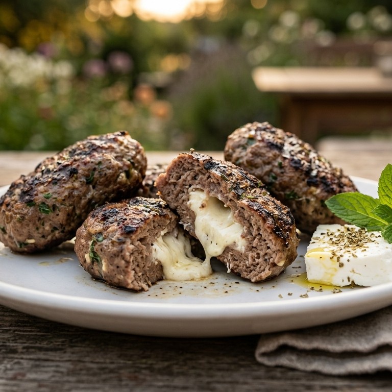 Bifteki  ( griekse gehaktballen ) recept