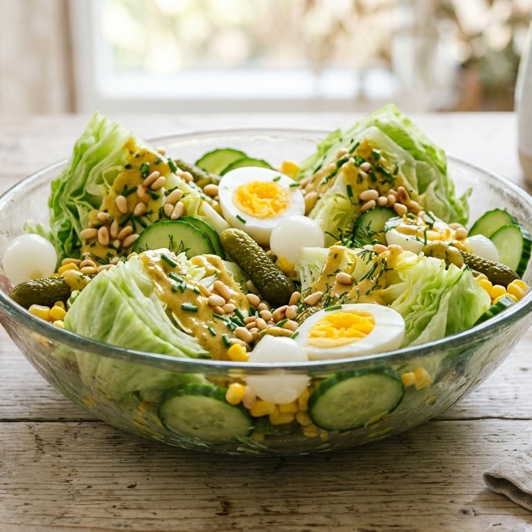 Bijgerecht ijsbergsla recept