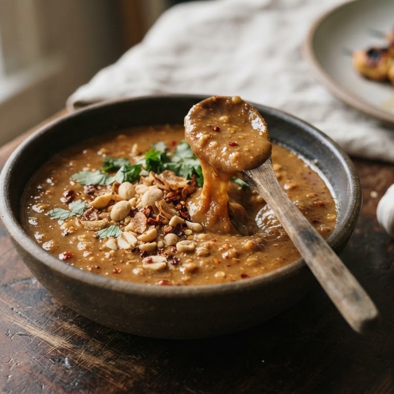 Bijzondere pinda satesaus recept