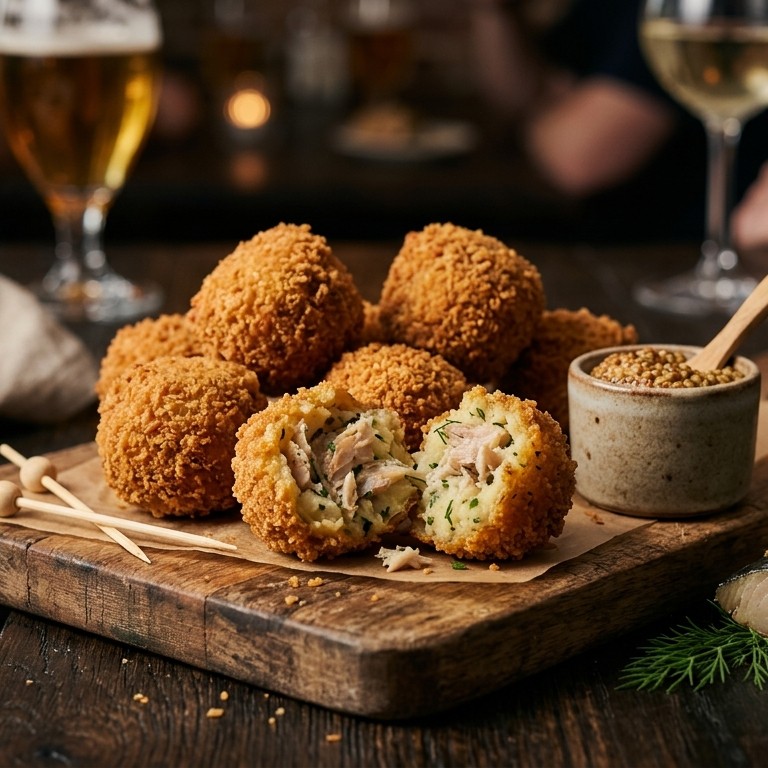 Bitterballen van makreelvlees recept