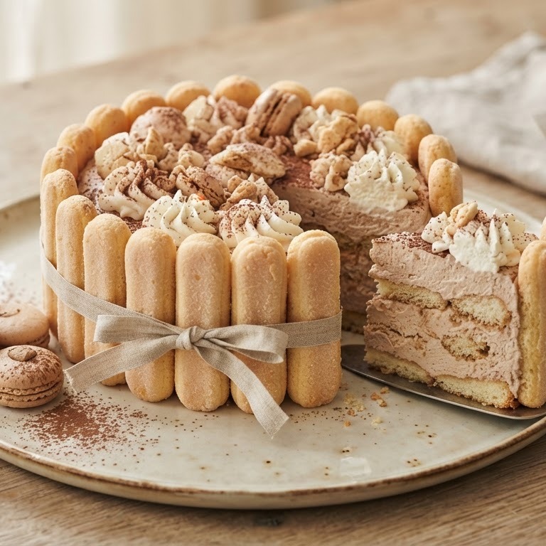 Bitterkoekjes-lange vingertaart recept