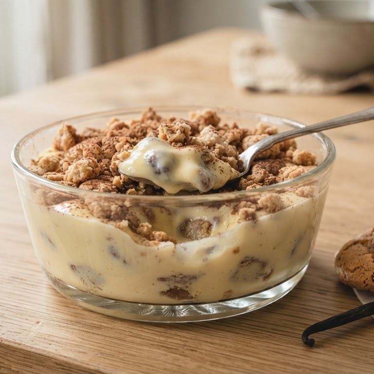 Bitterkoekjesvla recept