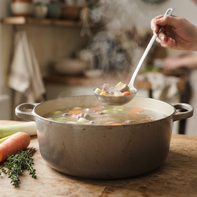 Blanke fond recept