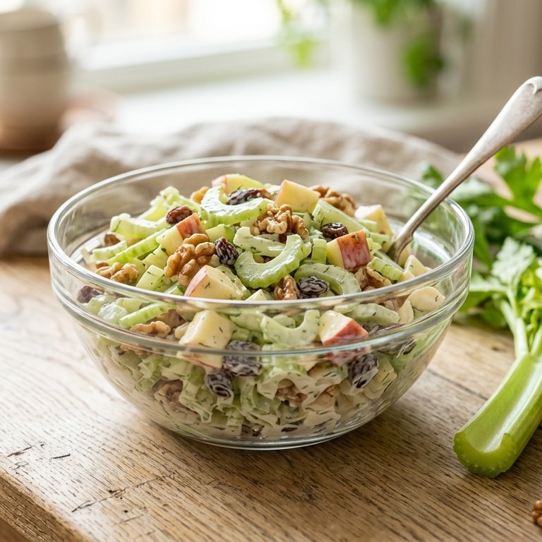 Bleekselderij salade recept