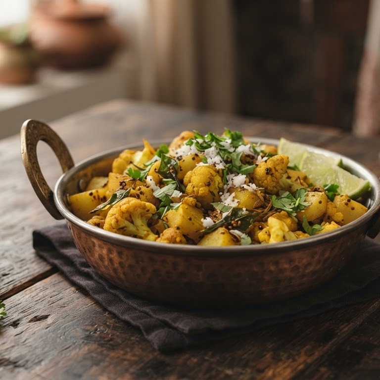 Bloemkool bhaji recept