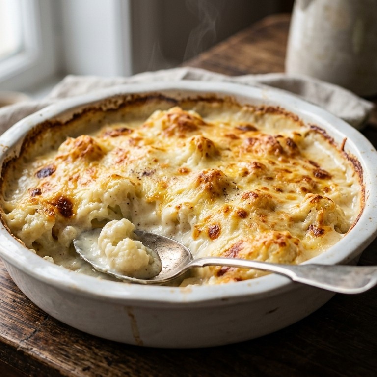 Bloemkool-gratin recept