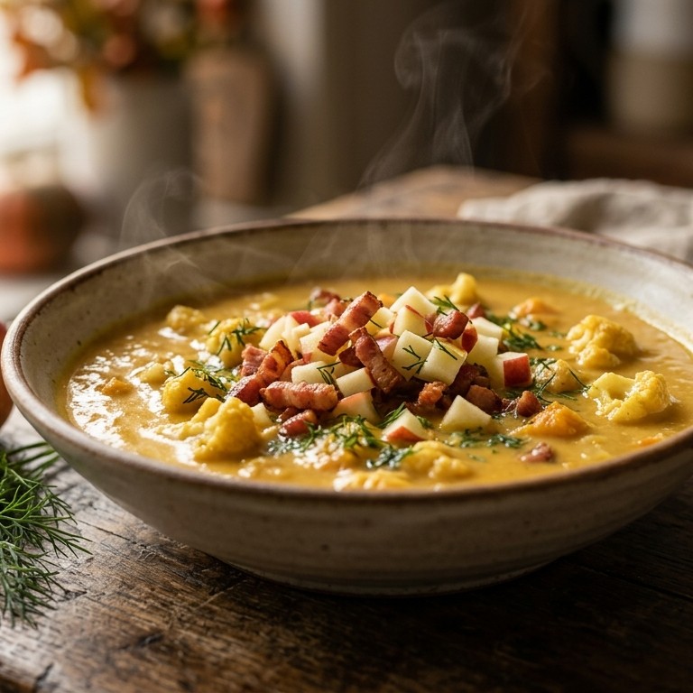Bloemkool-Pompoensoep recept