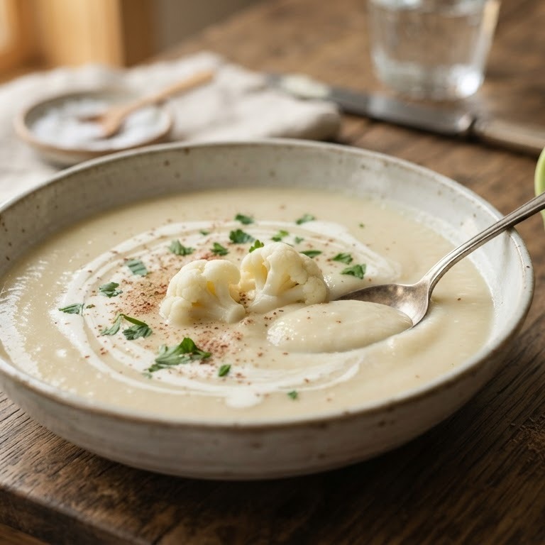 Bloemkool roomsoep recept