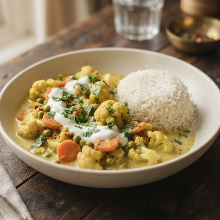 Bloemkool-wortelcurry recept