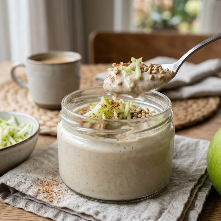 Boekweitcrème met appel recept