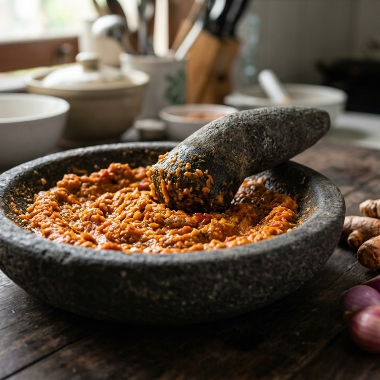 Boemboe di maka ikan (kruiden voor visgerechten) recept