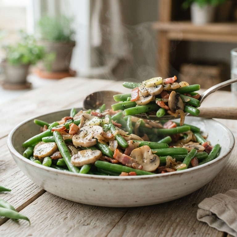 Boeren sperziebonen recept