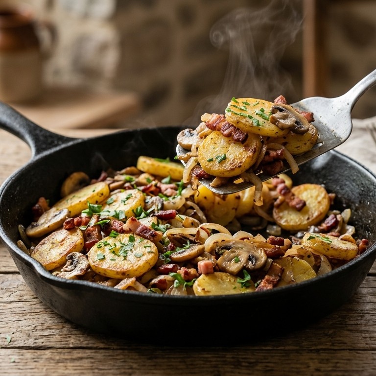 Boerenaardappelschotel recept