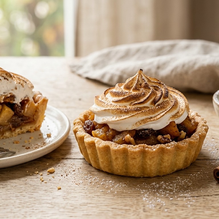 Boerenjongens-appeltaartje met kaneelschuim recept