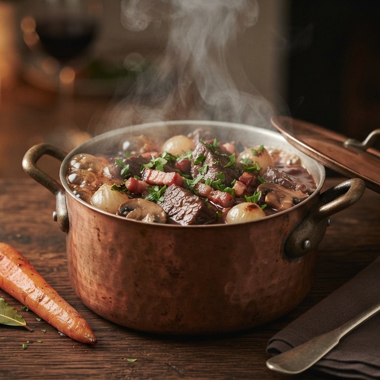 Boeuf Bourguignon by myself recept