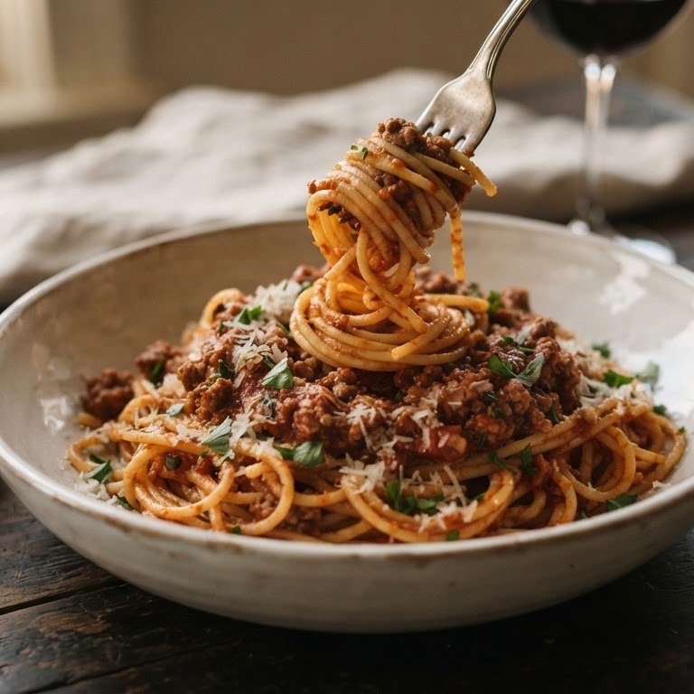 Bolognese saus met spaghetti recept