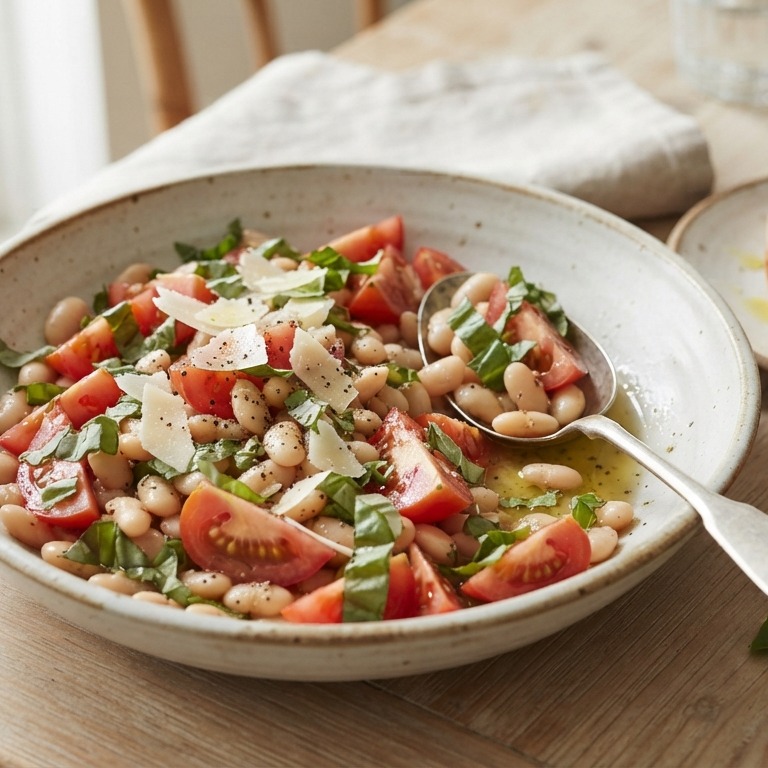 Bonen-tomaten salade recept