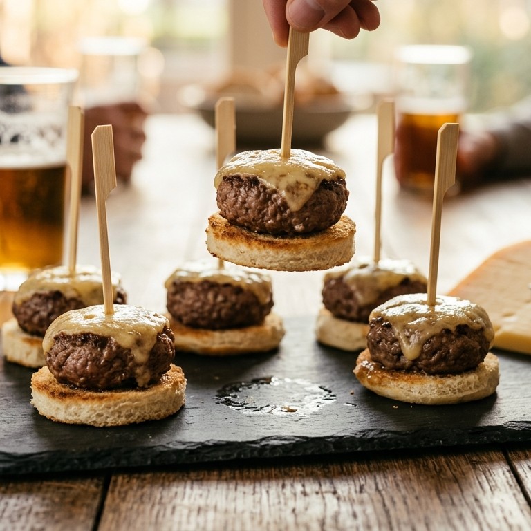 Borrelburgers recept