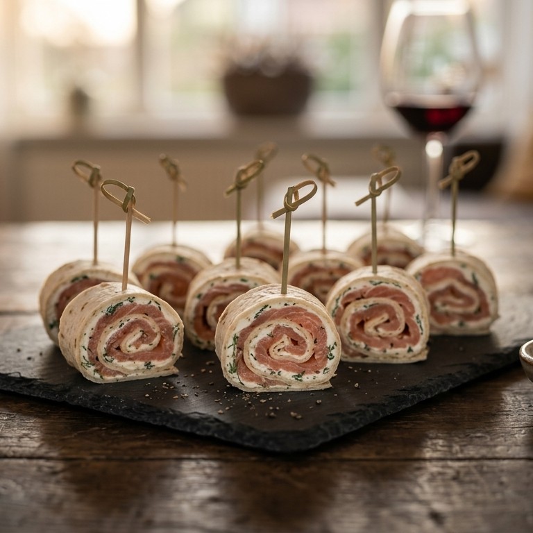 Borrelhapje zalm recept