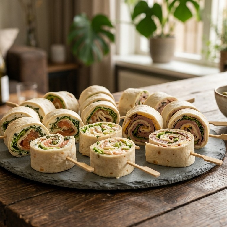 Borrelwraps recept
