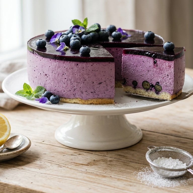 Bosbessenbavarois recept