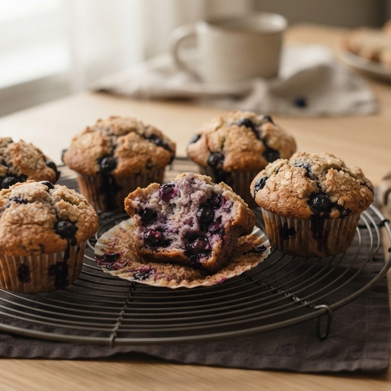 Bosbessenmuffins recept