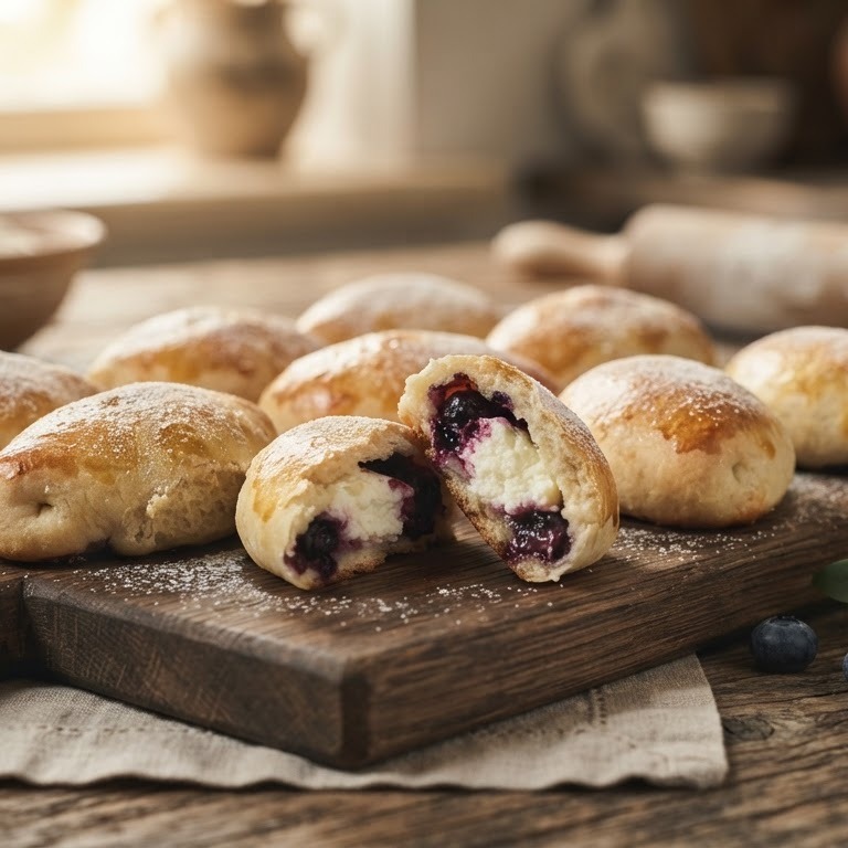 Bosbessenpirogs recept