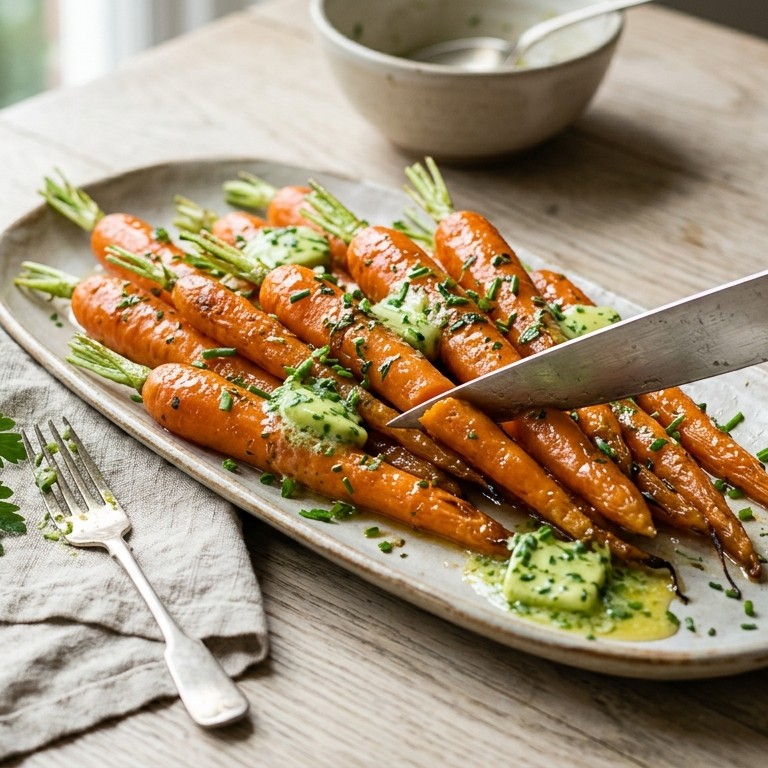 Bospeen met bieslookboter recept