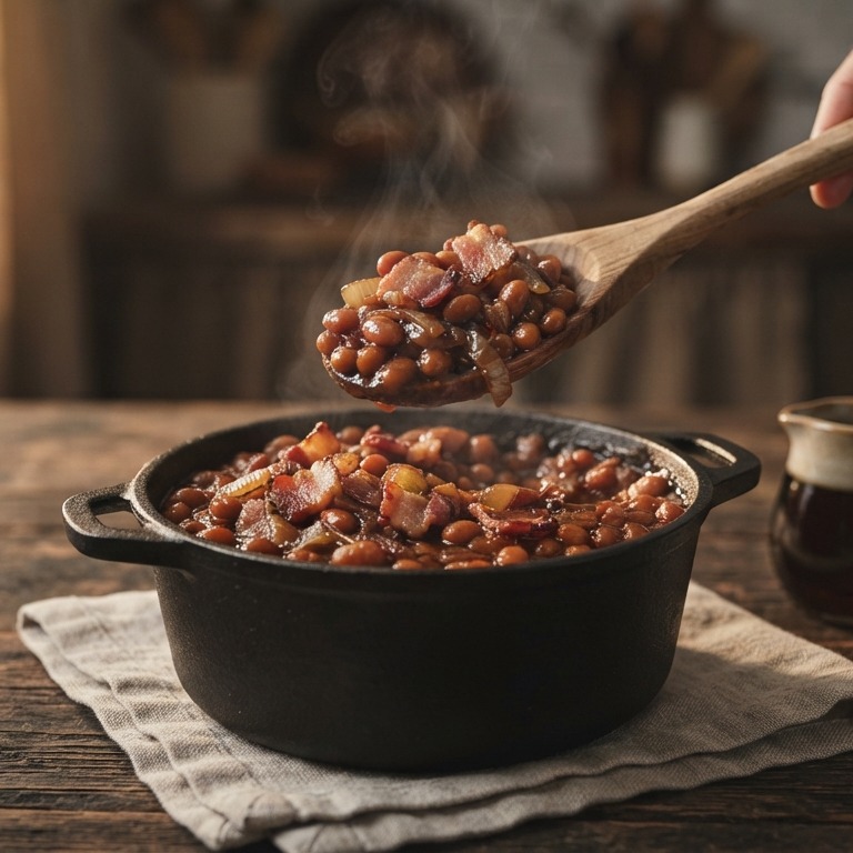 Boston beans recept