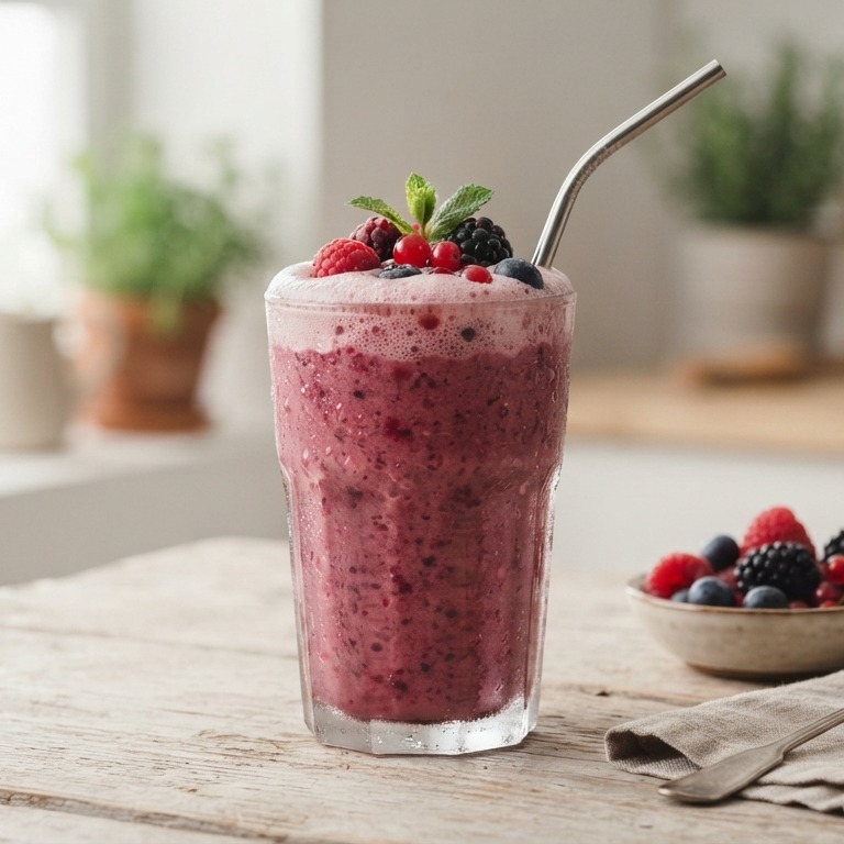 Bosvruchten-yoghurtshake recept