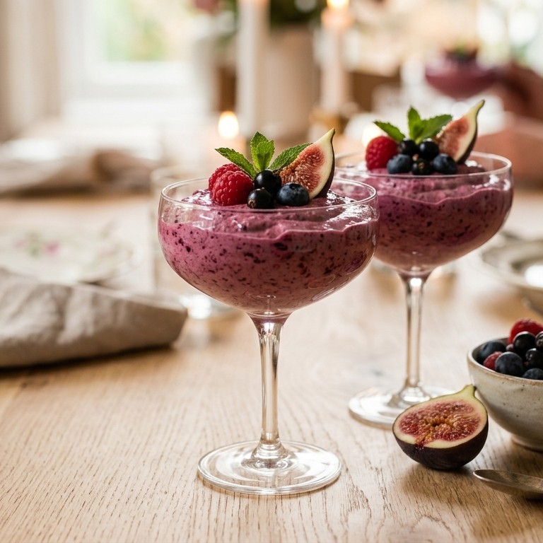 Bosvruchtenmousse recept