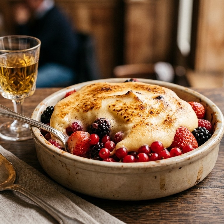 Bosvruchtensabayon recept