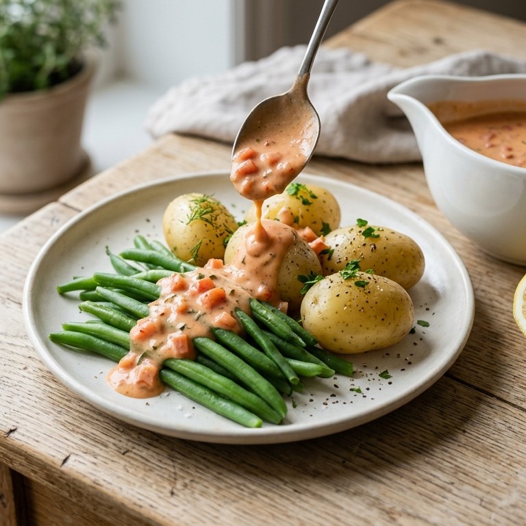 Botersaus met tomaten recept