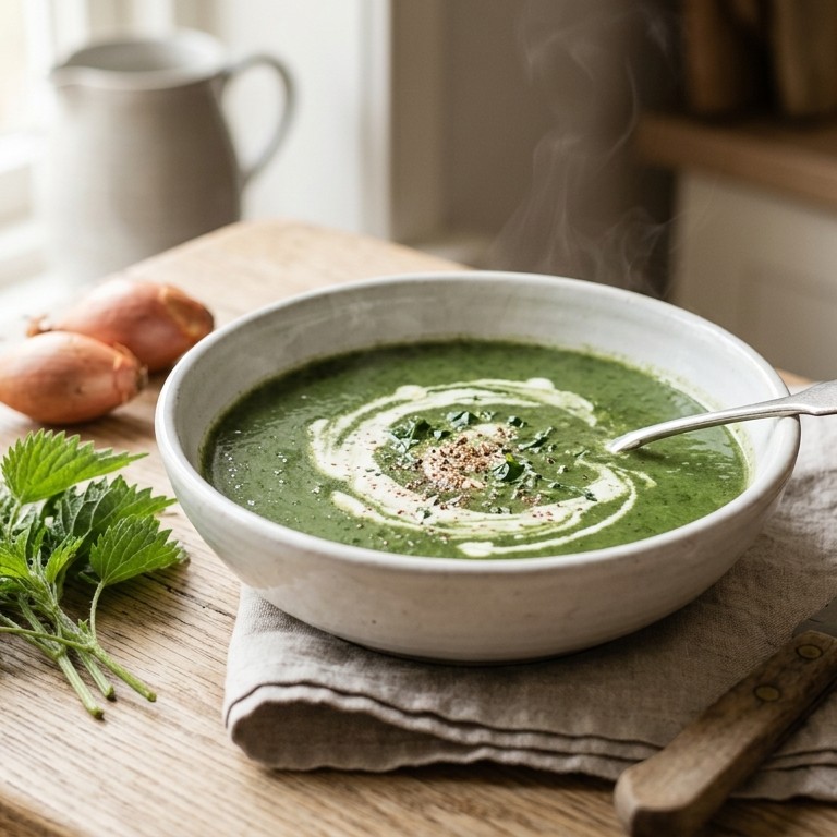 Brandnetelsoep (voorjaarsgerecht) recept