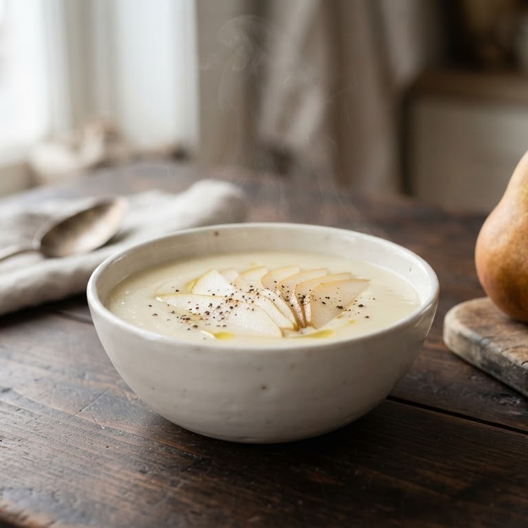 Briesoep met peer recept