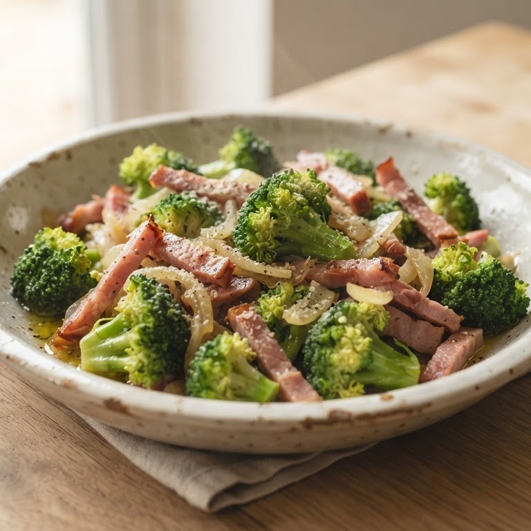Broccoli-ham recept