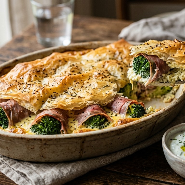 Broccoli hamschotel recept