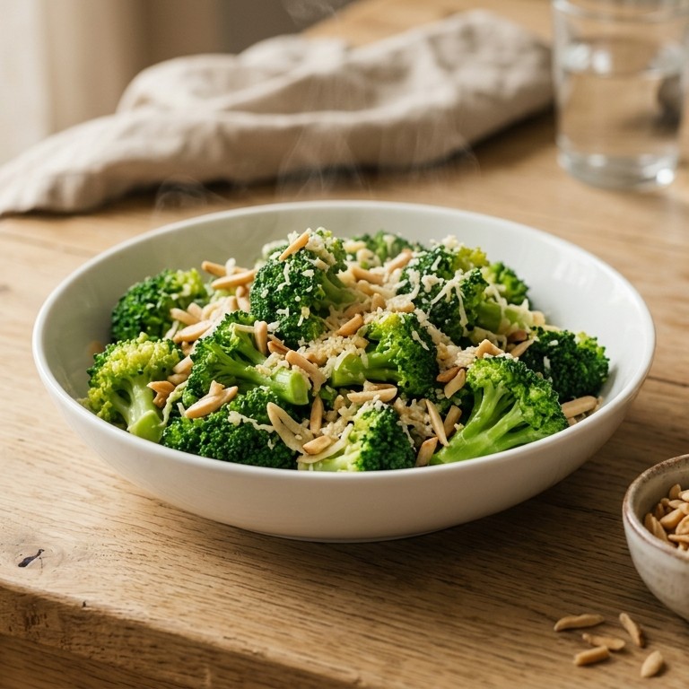 Broccoli met amandelen recept