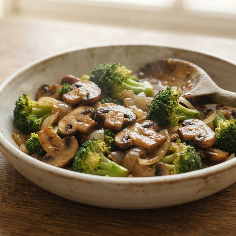 Broccoli met champignons recept