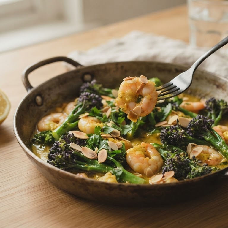 Broccoli met garnalen recept