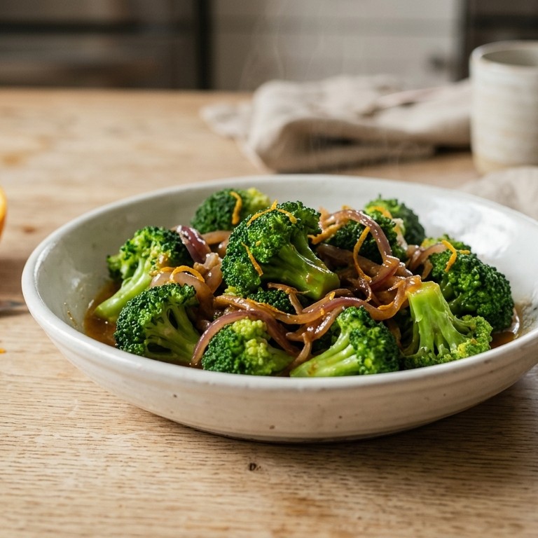 Broccoli met sinaasappelsaus recept
