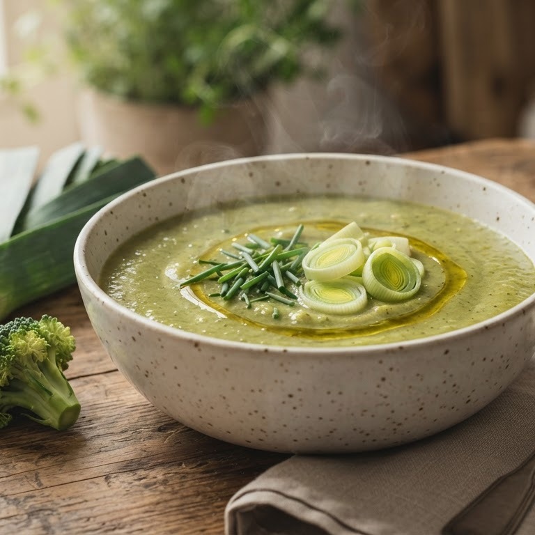 Broccoli prei soep recept