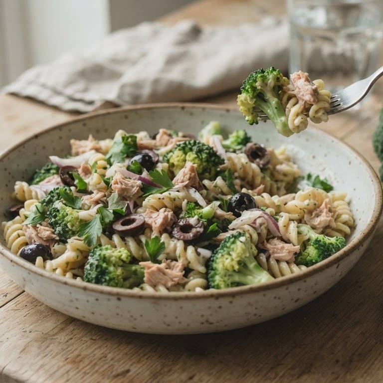 Broccoli-tonijnsalade recept