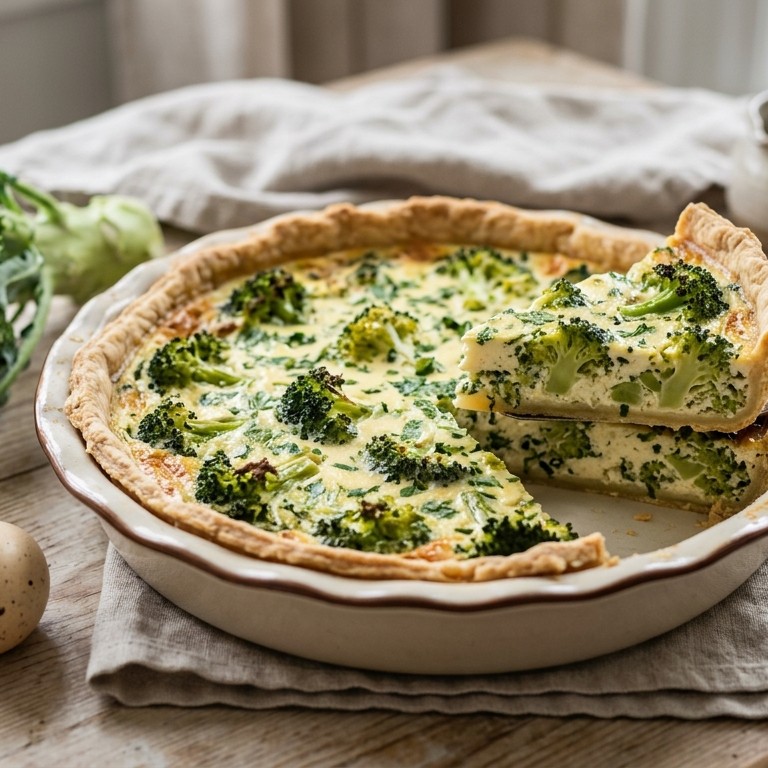 Broccoliquiche recept
